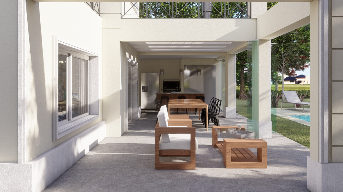 foto patio proyecto Santa Ines